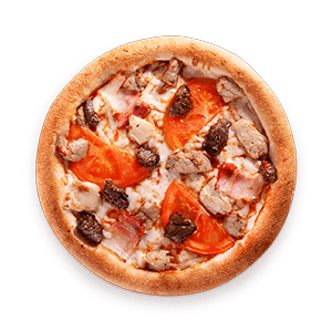 Пицца Мясное ассорти мини
