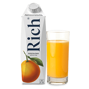 Сок Rich (апельсиновый)
