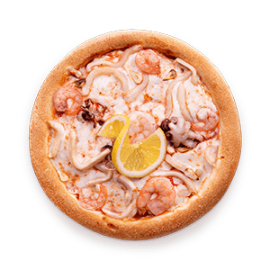 Пицца Королева моря мини