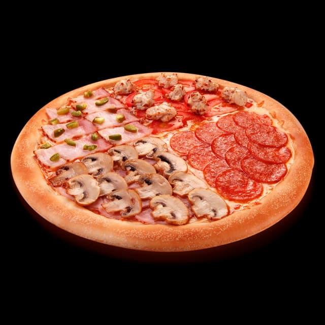 Пицца 4 вкуса