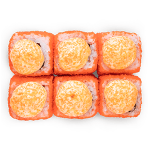 Запеченный ролл Калифорния